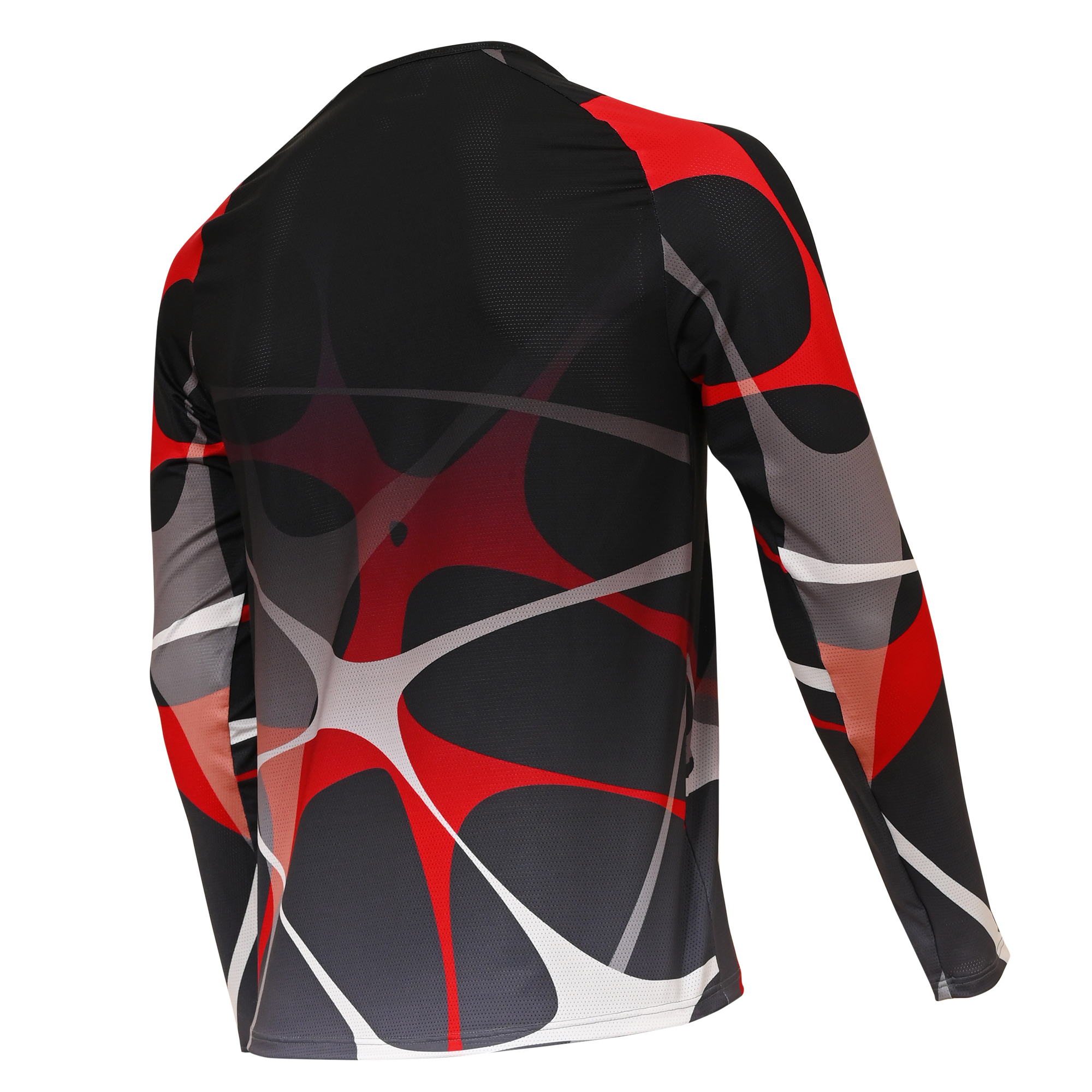 MTB - DH dres z dolgimi rokavi - Vortex Red - slika 2